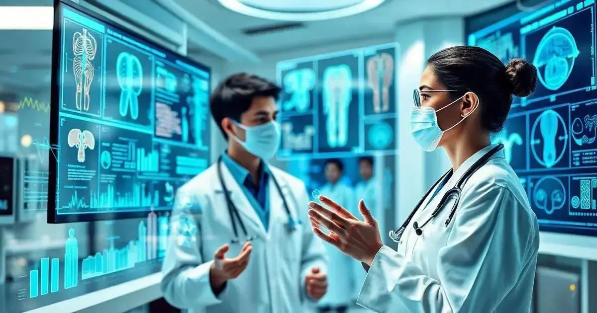Como a IA transforma diagnósticos médicos