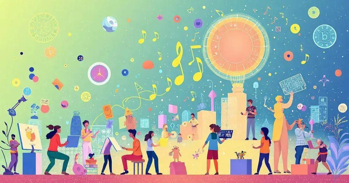 Impacto da IA em Diferentes Setores Criativos